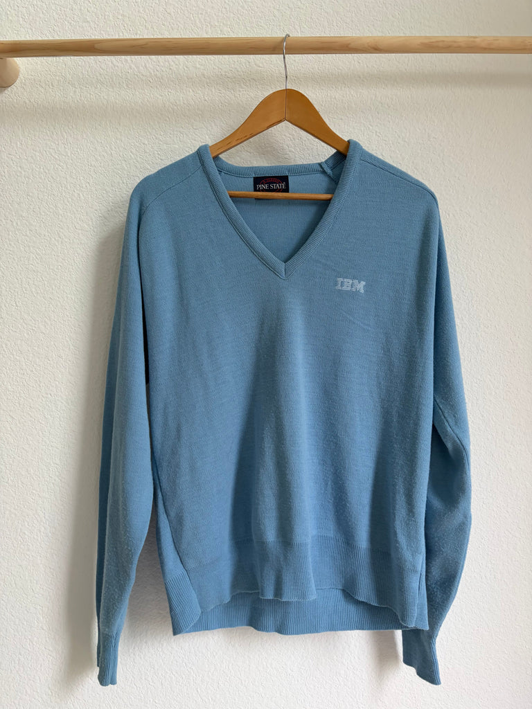Vintage 70s IBM Tech Sweater (L)