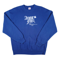 Amour Fou: Royal Blue Crewneck