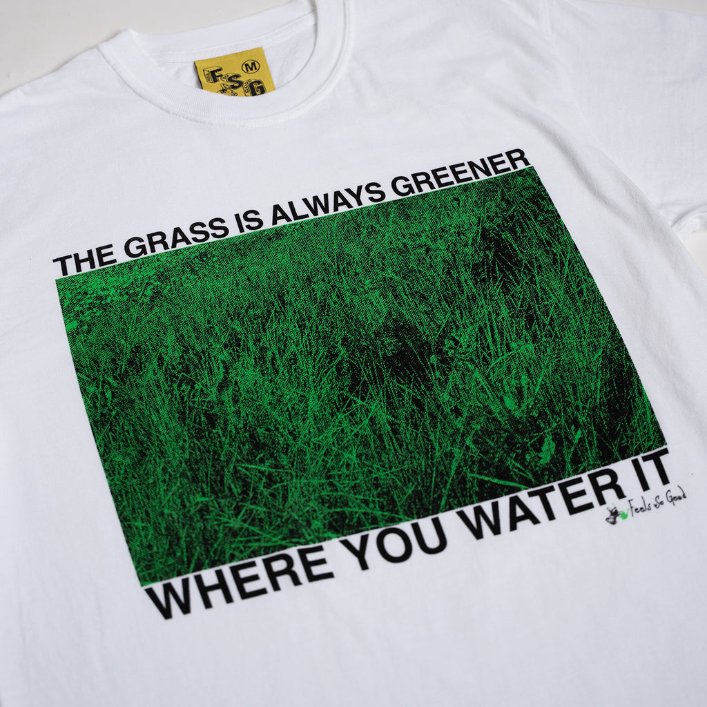 Grass Is Always Greener - White