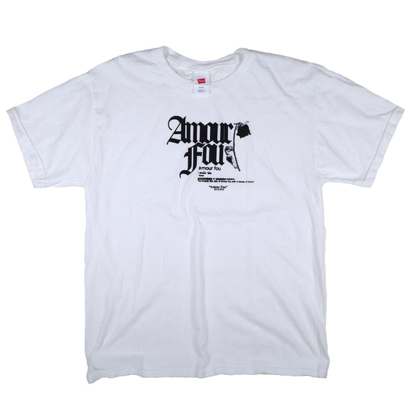 Amour Fou: White Tee I
