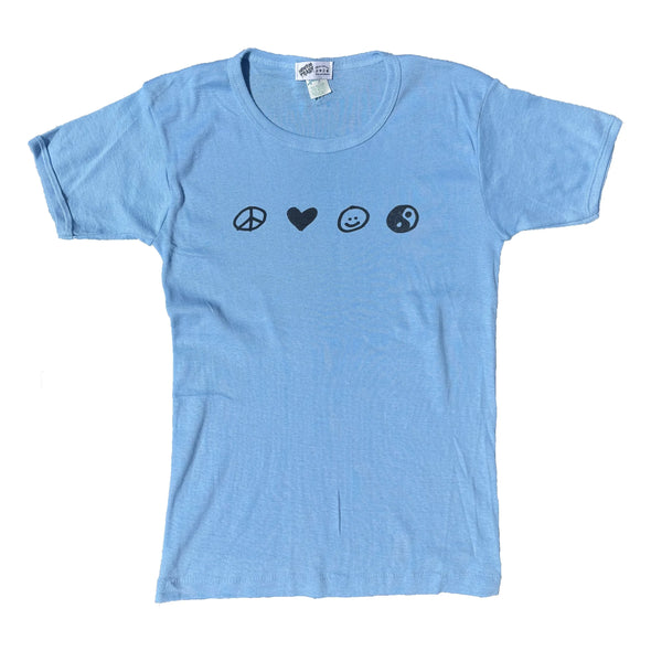 The Essentials Baby Tee - Blue
