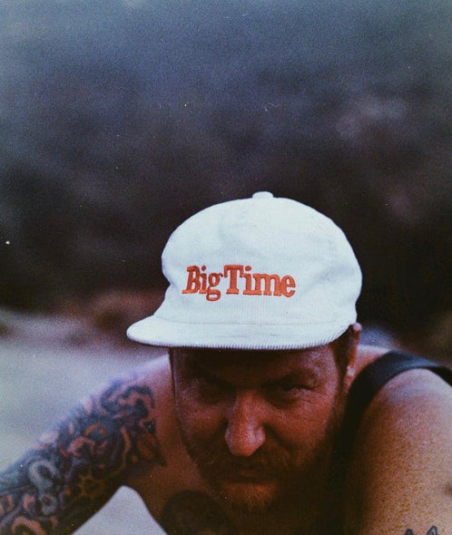 Big Time Corduroy Hat - White