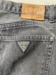 Vintage 90s Black Guess Jeans (32)