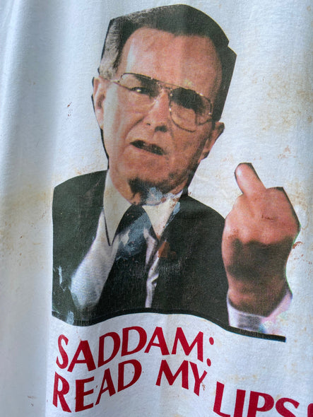 Vintage 90s Distressed George Bush Political Tank Top (M/L)