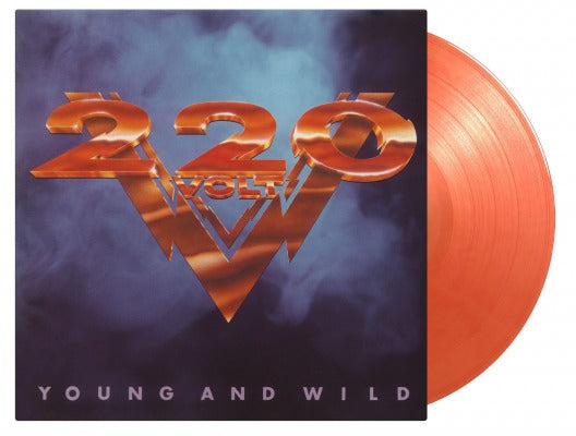 220 Volt Young And Wild (Limited Edition, 180 Gram Vinyl, Colored Vinyl, Translucent Red Marble) [Import] - (M) (ONLINE ONLY!!)