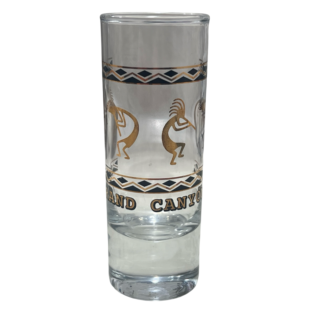 Vintage Grand Canton Kokopelli Shot Glass