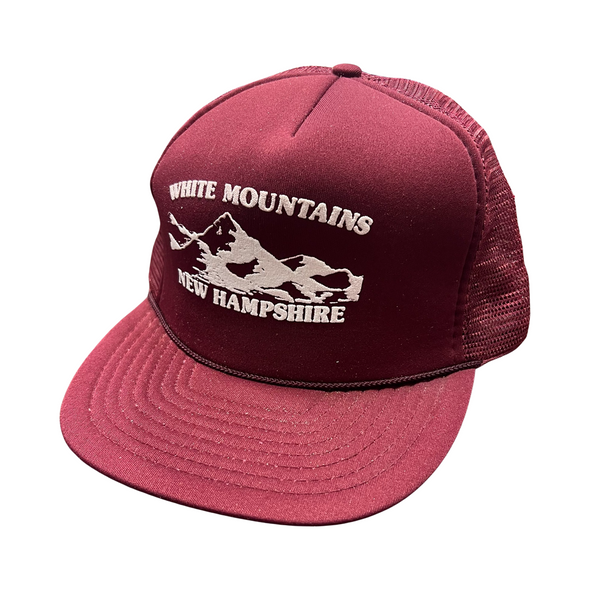 Vintage White Mountains Trucker Hat