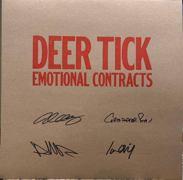 Deer Tick : Emotional Contracts (LP, Ltd, Num, Gol)
