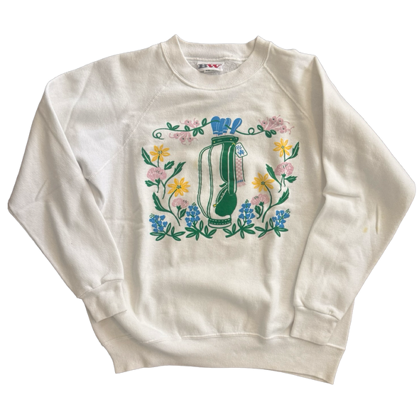 Vintage 88’ Floral Golf Sweatshirt