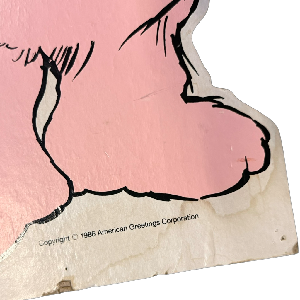 Vintage 86’ Care Bear Cut Out Poster