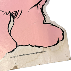 Vintage 86’ Care Bear Cut Out Poster