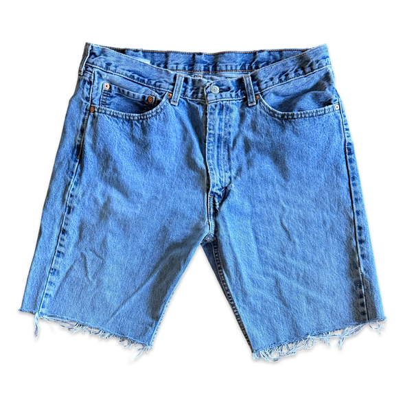 Vintage Levis Denim Cutoff Shorts (34”)