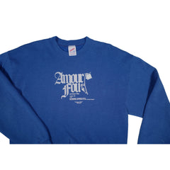 Amour Fou: Royal Blue Crewneck