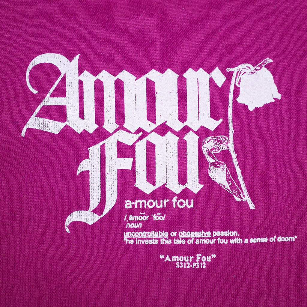 Amour Fou: Fuschia Raglan