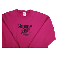 Amour Fou: Cranberry Crewneck