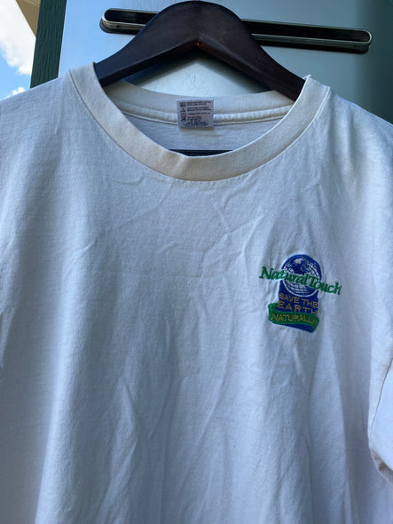 Vintage 90s Natural Touch Long Sleeve Tee (L/XL)