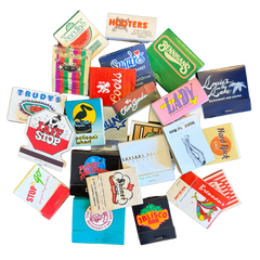 Vintage Match Book Bundle of 10