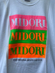 Vintage 90s Distressed Midori Liqueur Tee (L)