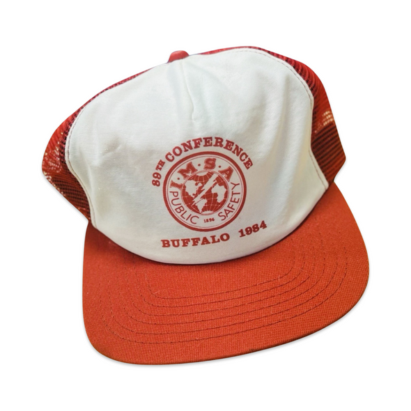 Vintage 84’ Public Safety Trucker Cap