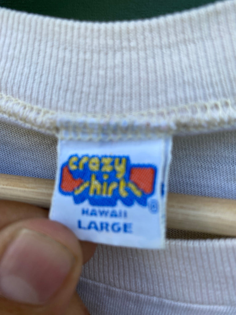 Vintage 70s Crazy Hawaii Sail Boat California Tee (M/L)