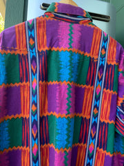 Vintage 90s Wrangler Brush-Popper Shirt (XL)