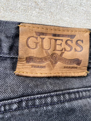 Vintage 90s Black Guess Jeans (32)