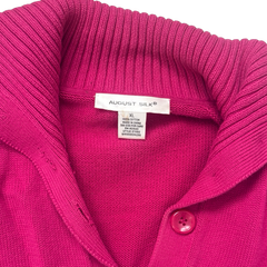 August Silks Polo Sweater