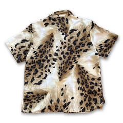 Vintage 90s Animal Print Top