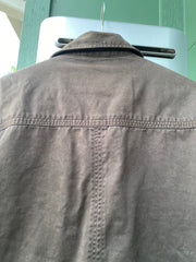 Vintage Y2K Distressed QuikSilver Sherpa LIned Jacket (L)