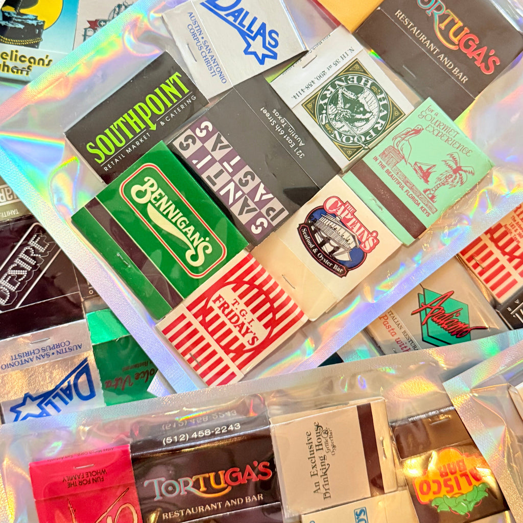 Vintage Match Book Bundle of 10