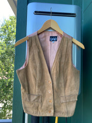 Vintage 70s Gap Suede Vest (S/M)
