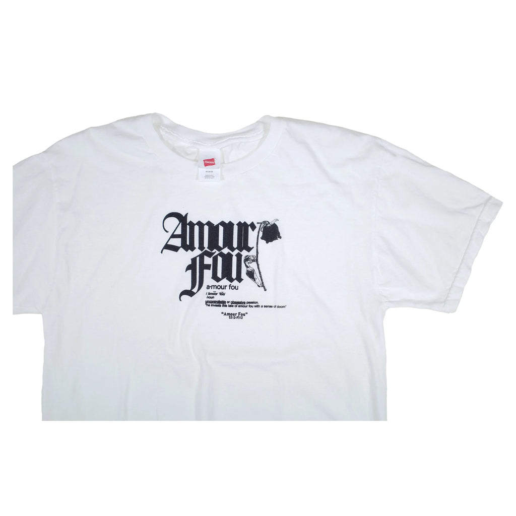 Amour Fou: White Tee I