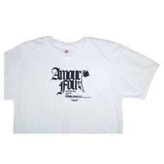 Amour Fou: White Tee I