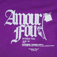 Amour Fou: Purple Raglan