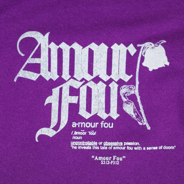 Amour Fou: Purple Raglan