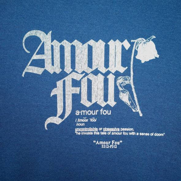 Amour Fou: Royal Blue Crewneck