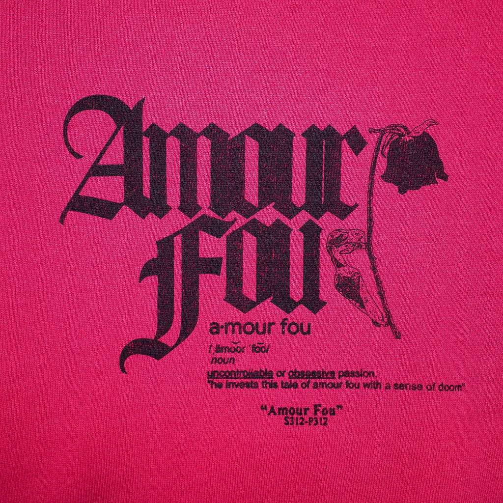 Amour Fou: Cranberry Crewneck