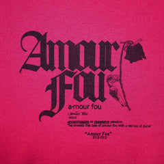 Amour Fou: Cranberry Crewneck
