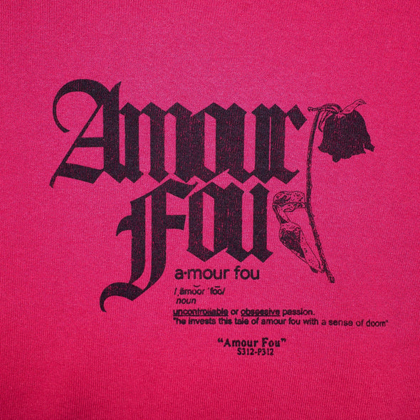 Amour Fou: Cranberry Crewneck
