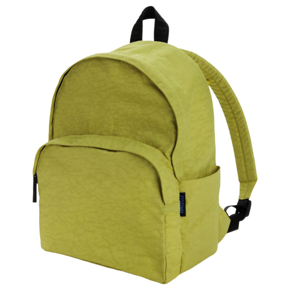 Baggu Large Nylon Backpack - Lemongrass