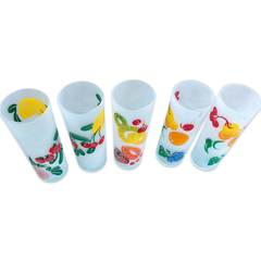 Vintage 50s Fruit Cup Set