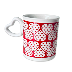 Vintage 90s Heart Mug