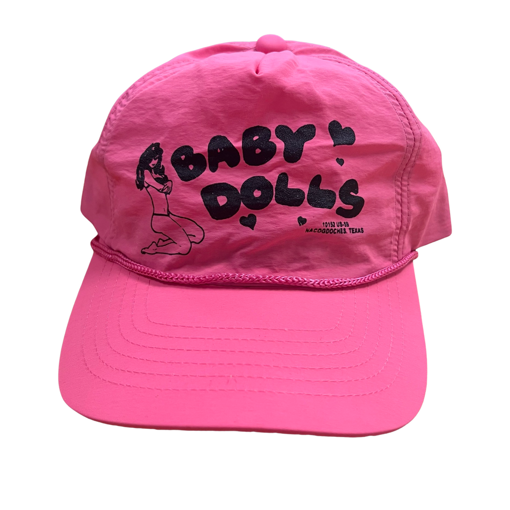 Designer Button Pink Pom Hat – Good Girls Studio