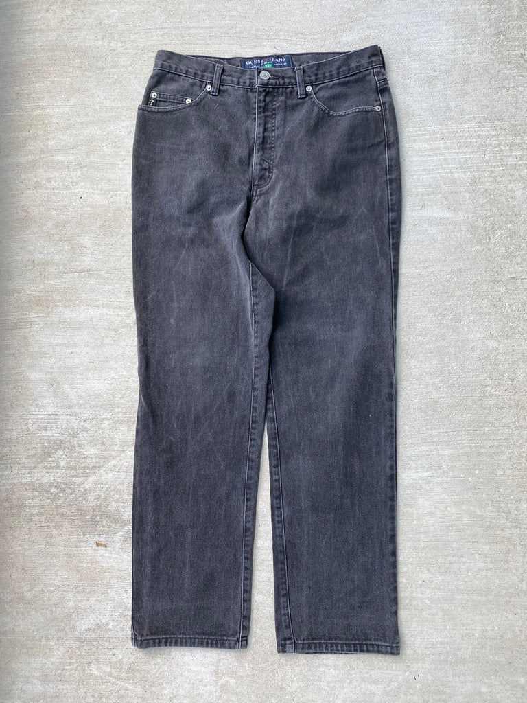 Vintage 90s Black Guess Jeans (32)