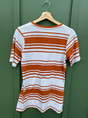 Vintage Y2K University of Texas Striped Tee (M/L)