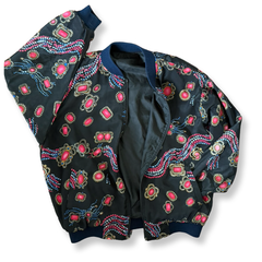 Vintage Gemstone Bomber Jacket