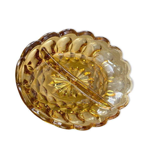 Vintage Amber Ashtray