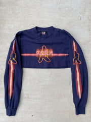 Vintage 90s Korn Cropped Longsleeve Tee (S/M)
