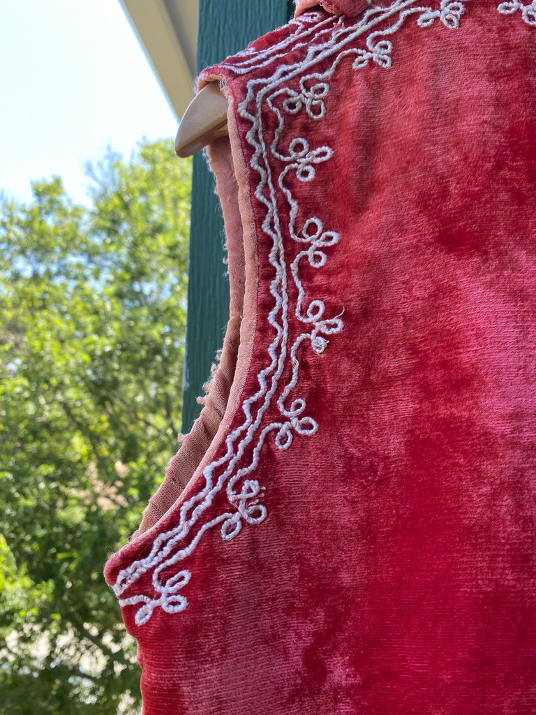 Vintage 60s Afghan Vest (S/M)