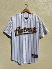 90s Houston Astros Pinstripe Jersey (S)